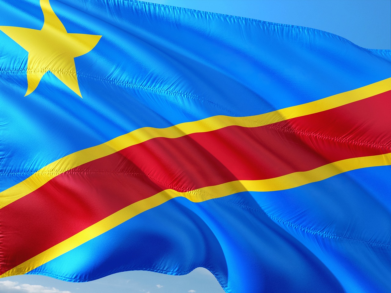 DR Congo Flag